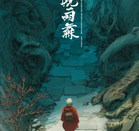 奇幻冒险群像漫画封面